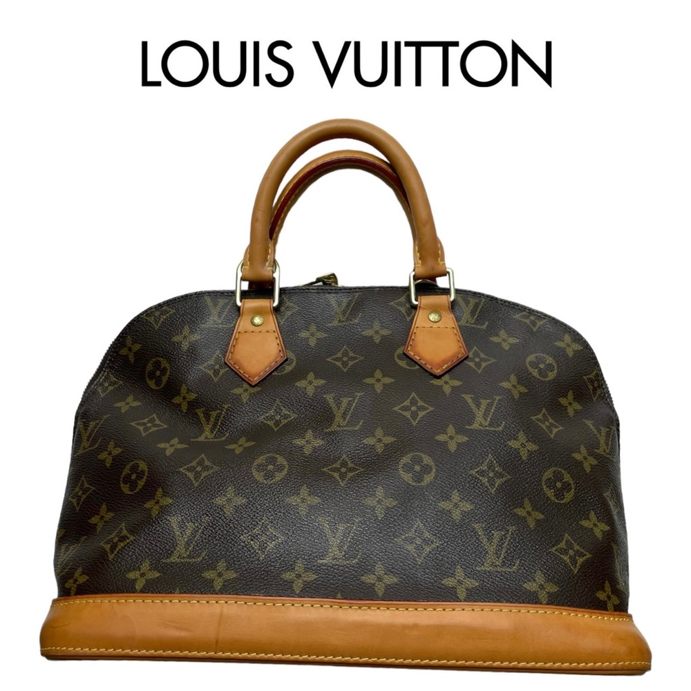 💯 Louis Vuitton Alma Monogram Bag